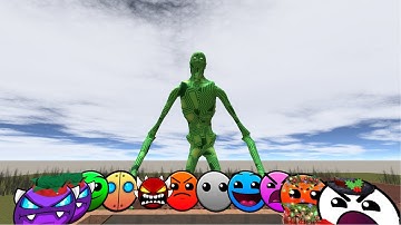 “Gmod Madness! 👽 Emojis vs Giant Glitched Creature!”#topgmodgaming #gmod