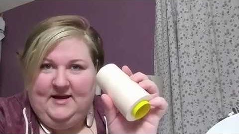 Use cone thread on your home sewing machine TUTORIAL