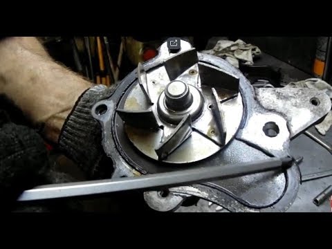 Замена рабочей помпы охлаждения Причина течи Hyundai Santa Fe Авторемонт