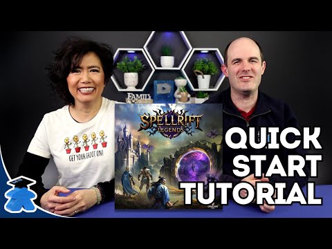 Spellrift Legends - How to Play Board Game in 15 Minutes. A Quick Start Tutorial