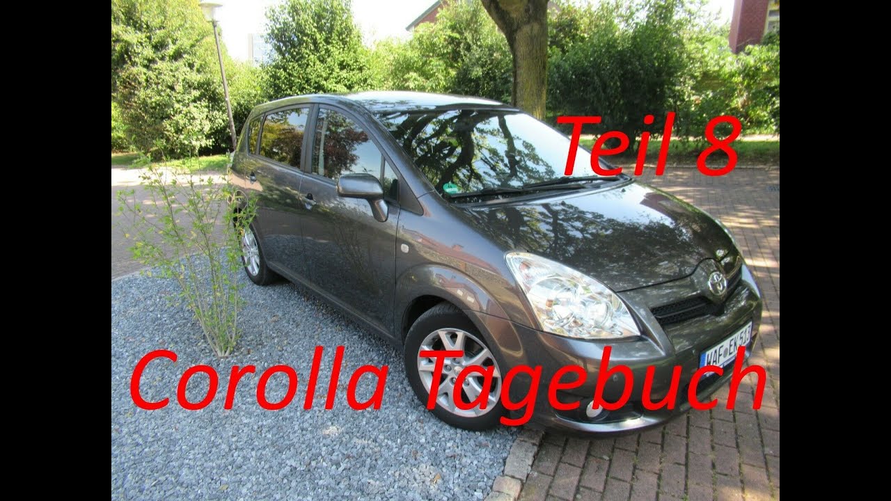 Toyota Corolla verso Türpanel umbauen Türverkleidung tasuchen wechseln door panel door panel change