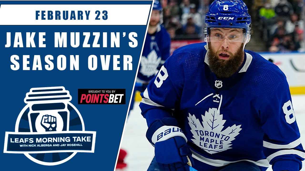 Leafs' Jake Muzzin out long-term due to cervical spine injury
