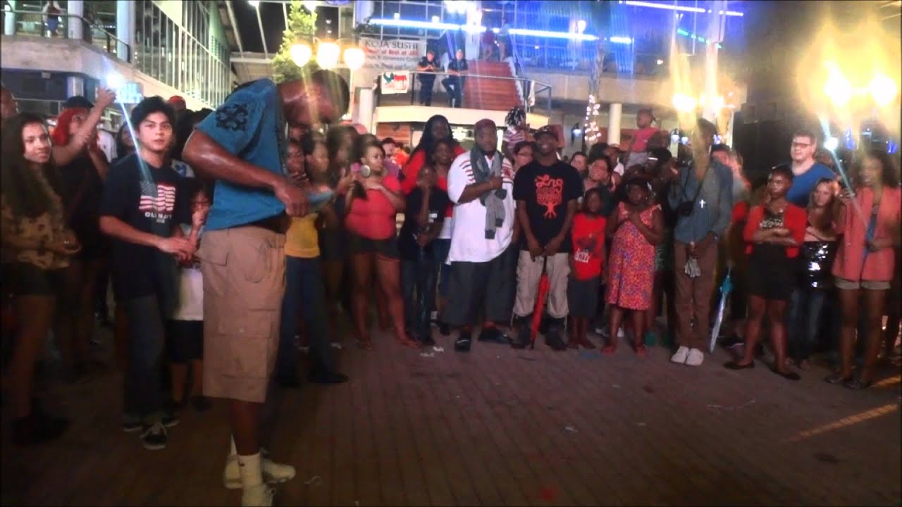 Jacksonville Dancing during 4th of July 2012 at Jacksonville Landing