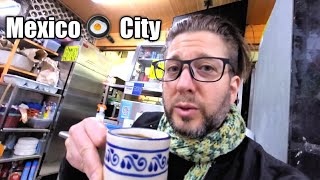 $2.50 Huevos Rancheros 🍳 for Dinner 🇲🇽 Mexico City (Mercado Medellin)