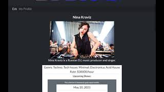 DJ Booker Demo screenshot 1