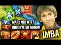 WTF Mars MID By Dendi NEW IMBA Most Fun 7.21 Hero EPIC Dota 2 Gameplay