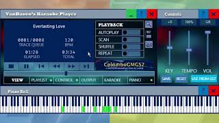 vanBasco's MIDI Player - Sample Playlist (1 of 8): Everlasting Love (Updated) screenshot 2