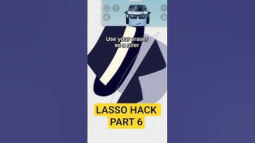 LASSO HACK PART 6 #arttips #arttutorial #arttut #lassotool #speedpaint #ibispaintx #tutorial