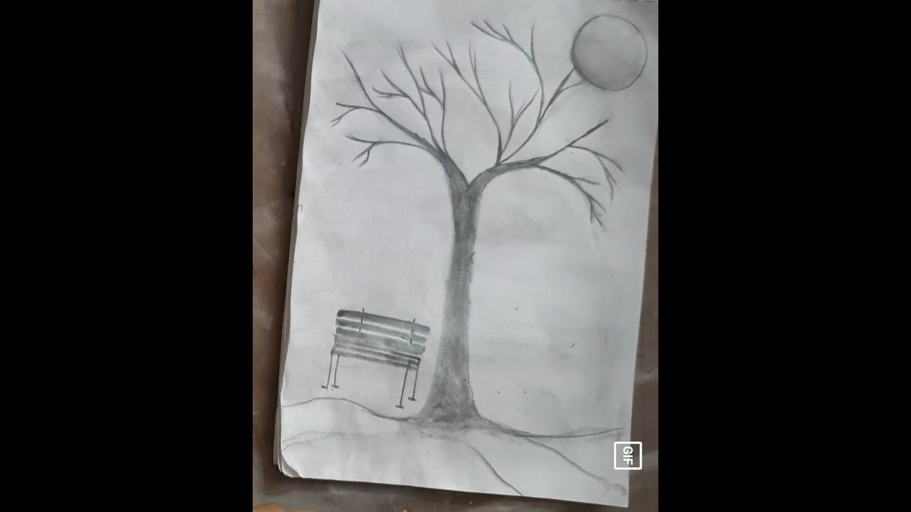 beautiful drawings with pencil|how to draw evening drawing|easy drawing ...