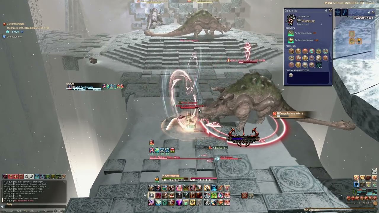 Palace of the Dead Solo | Warrior (WAR) 161-170 - Patch 7.31