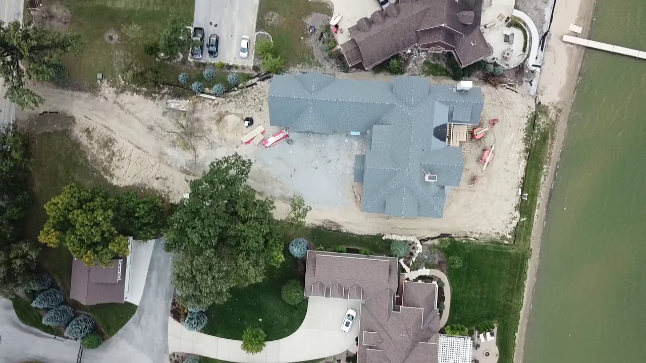 Cedar Lake Indiana South Shore RAW Drone Video YouTube