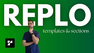 REPLO Tutorial - How to Make Shopify Templates & Sections