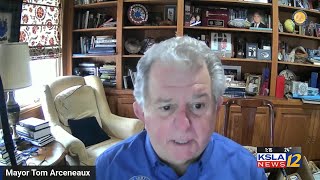 Shreveport Mayor Tom Arceneaux gives winter weather update Sunday afternoon
