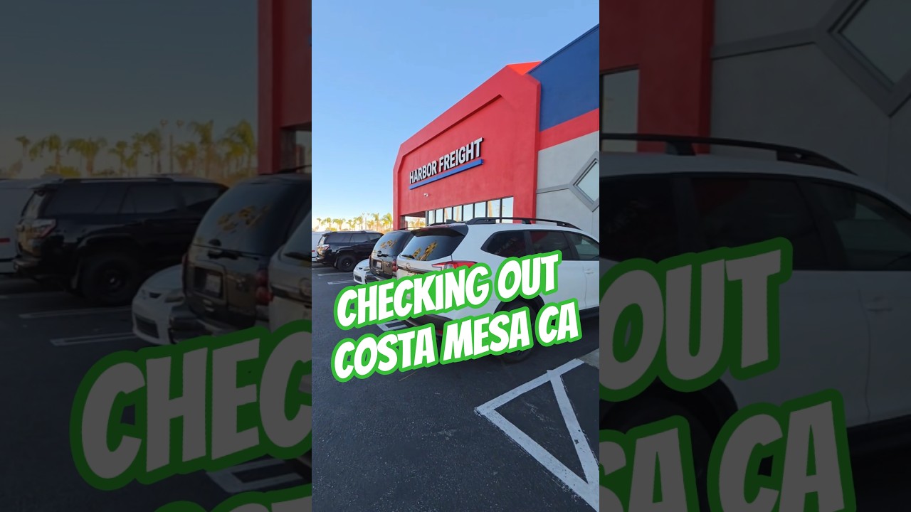 Давно я не заходил в Harbor Freight! 