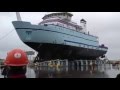 Ever wondered how a ship gets into the water