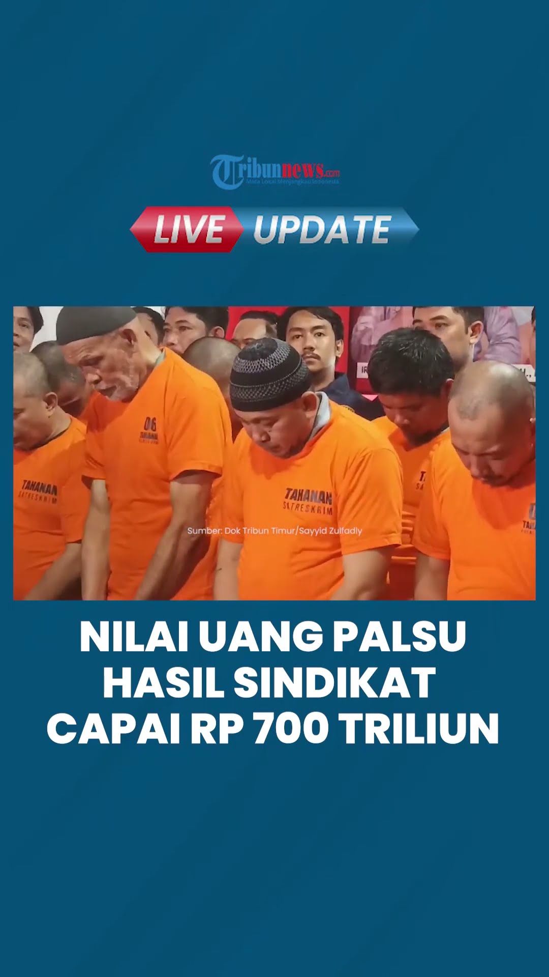 Fantastis, Nilai Uang Palsu Hasil Sindikat UIN Alaudin Capai Rp 700 T, Polisi Klaim Ada Obligasi