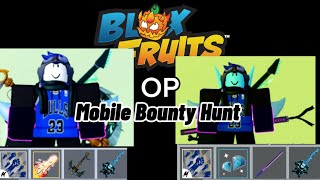 Using The Nerfed Diamond Fruit And The Dough Fruit In Pvp Blox Fruits Mobile Bounty Hunt