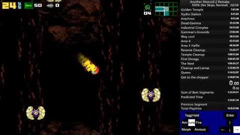 AM2R Any% - Optimization in area 4 saves 0.3 seconds