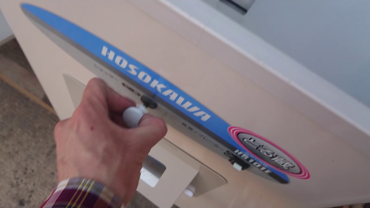 細川製作所 揺動石抜機 HS101E とる蔵 動作テスト - YouTube