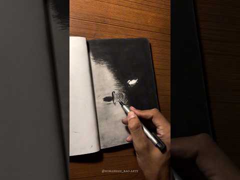 Charcoal drawing realistic