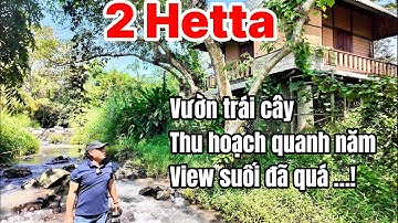 CHỊ THU cần nhượng lại mảnh vườn trái cây view thác chạy quanh năm tại TÂN THÀNH TPHCM GIÁ RẺ