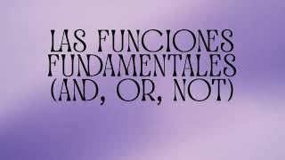 ALGEBRA DE BOOLE