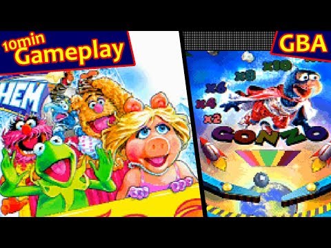 Muppet Pinball Mayhem ... (GBA) Gameplay