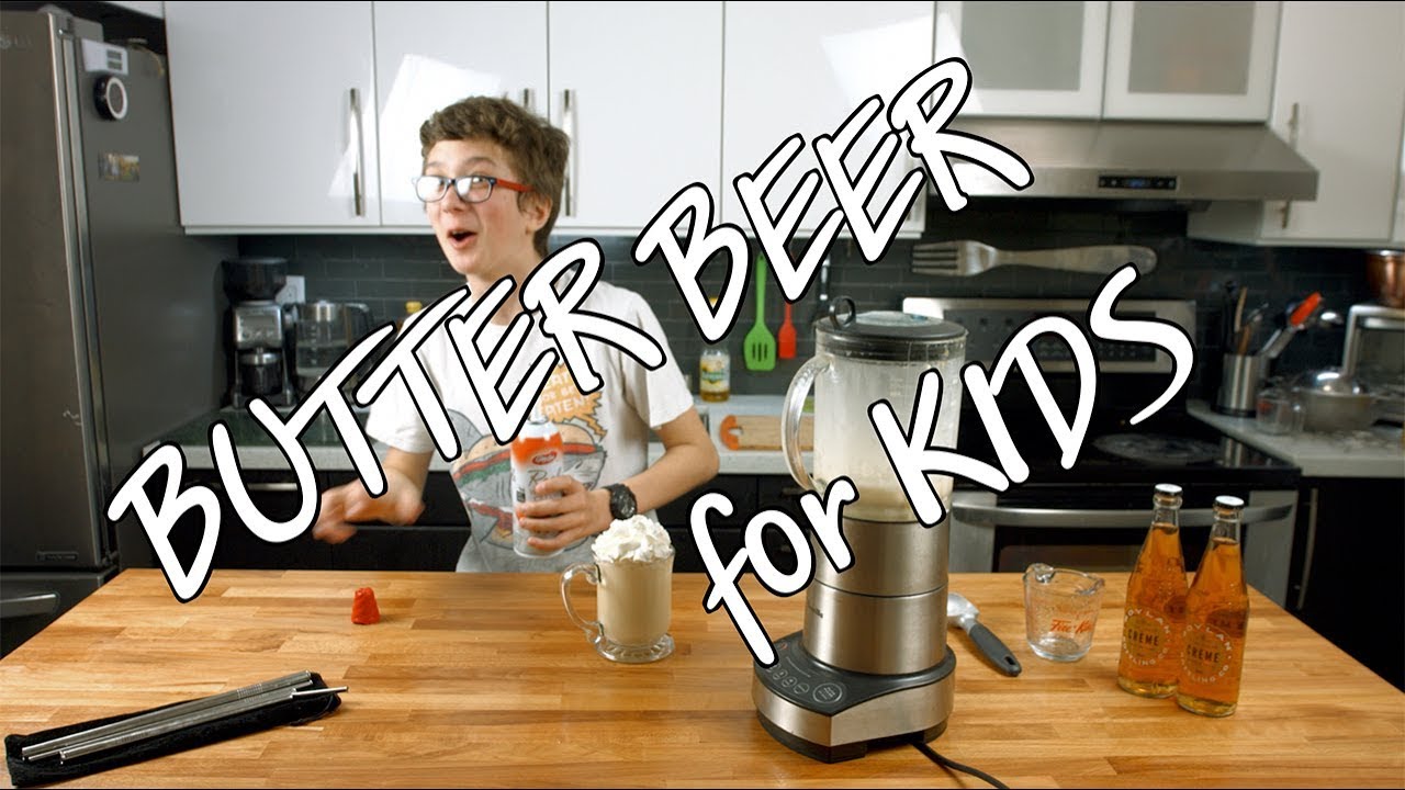 BUTTERBEER FOR KIDS RECIPE 4K YouTube