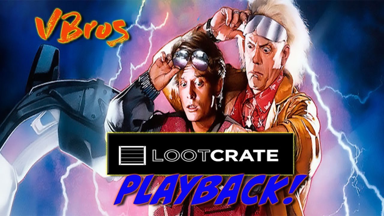 Loot Crate Playback Unboxing- March 2018