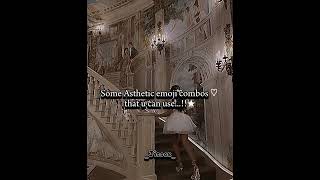 asthetic Emoji combos that u can use!! #subscribe #viralshorts #ytshots #asthetic #kpop #blackpink screenshot 4