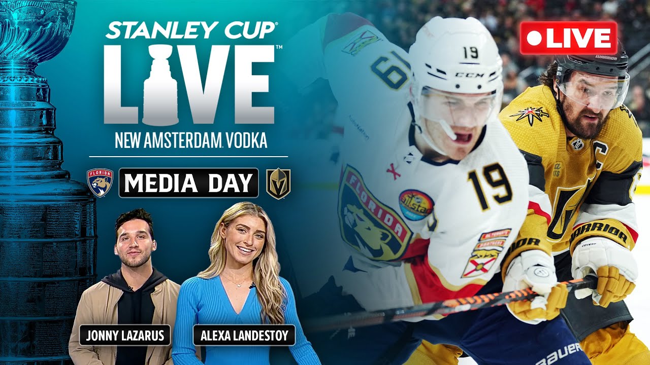 LIVE Vegas Golden Knights Media Day Live Pre-Game Show