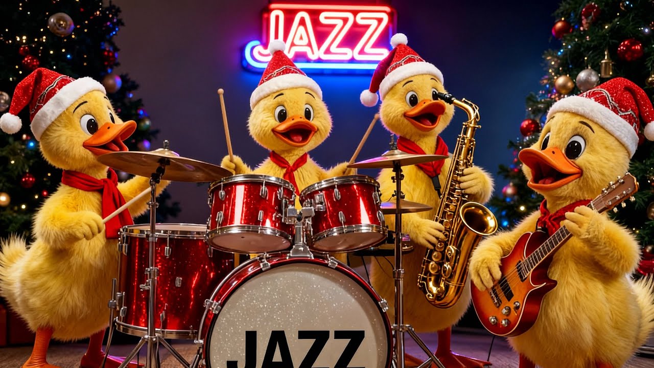 🔴🦆🎷Jazz Party: Upbeat Dixieland Instrumental for Family Dinner & Celebration