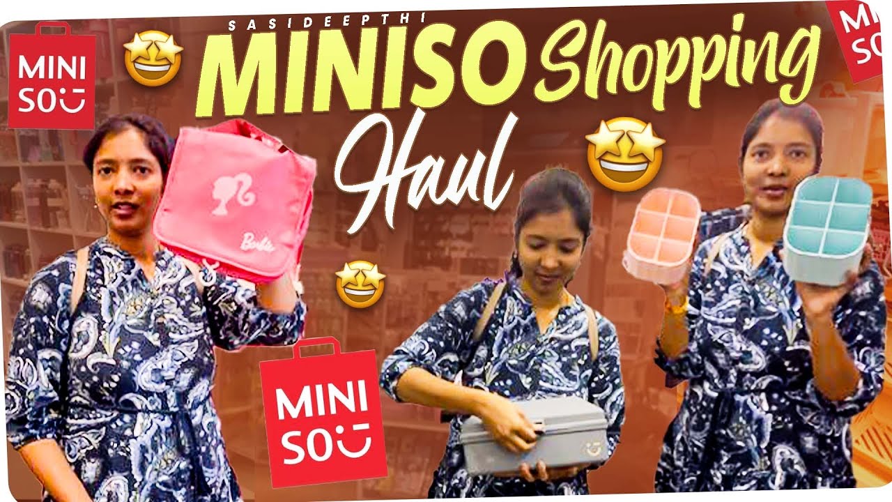 Shopping 🛍️ at Miniso //miniso vlog with prices //