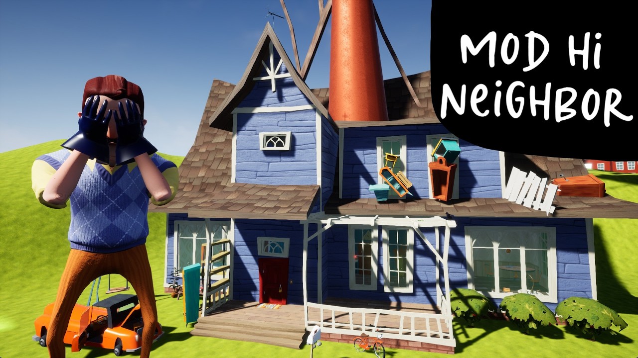 Hello Neighbor Mod Kit Player Model Rigs Mod Hi Neighbor - Hello Neighbor mod kit - YouTube