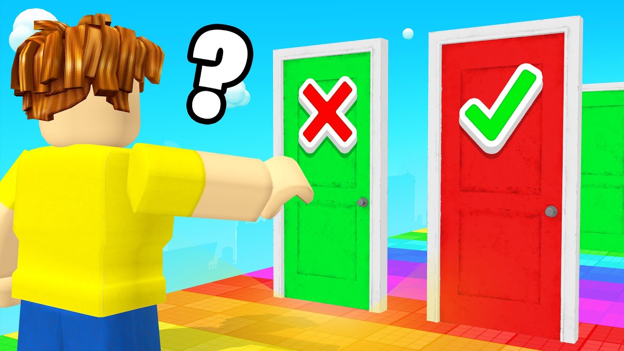 PICK A DOOR In ROBLOX! 