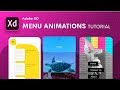 Blend Mode Menu Animations in Adobe Xd | Auto Animate | Design Weekly