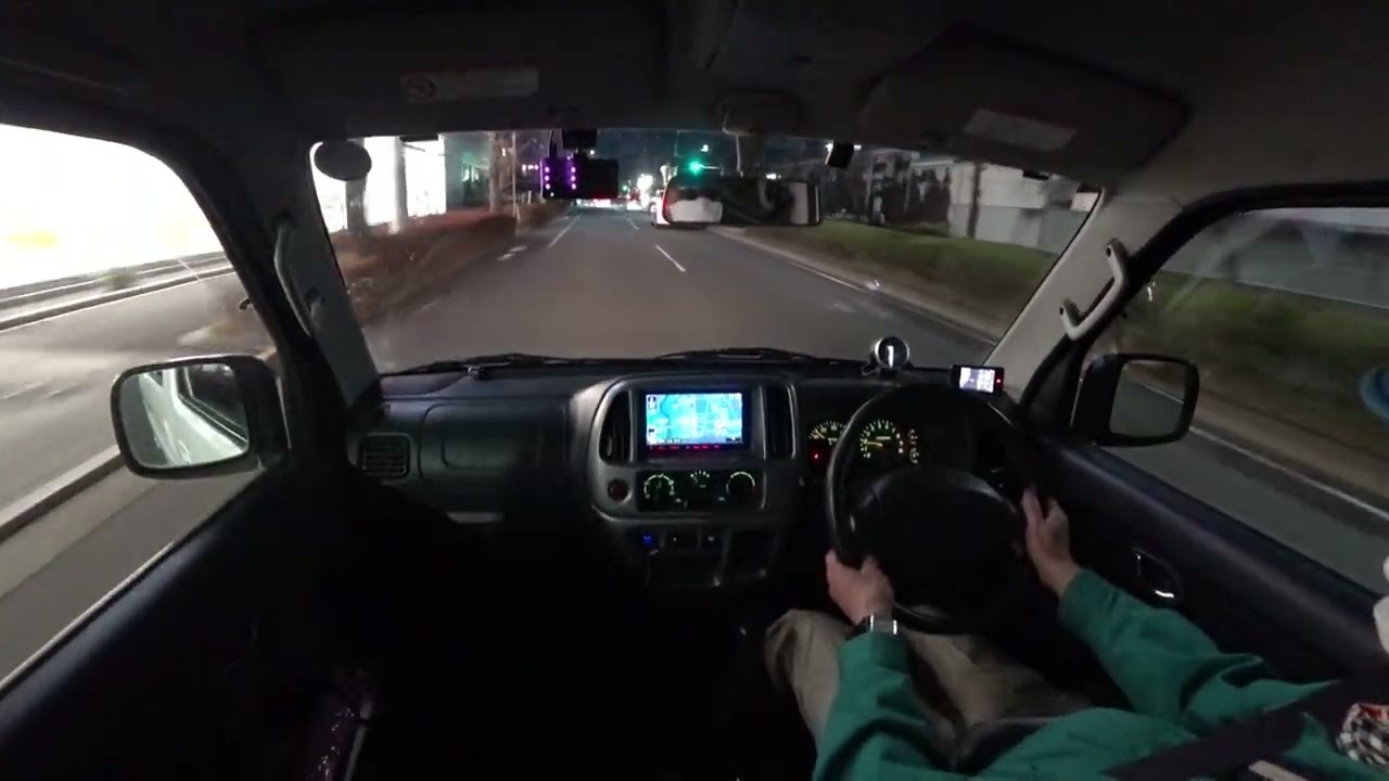 WBCラジオ (追加2/3) 市内走行エブリイワゴンスポーツ