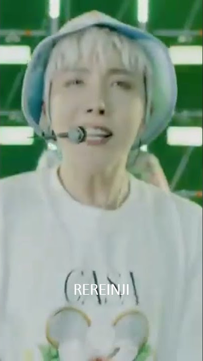 SCENE OF J-HOPE IN PERMISSION TO DANCE AT TOKOPEDIA 2021 BTS #BTS #ARMY #PTD #REREINJI