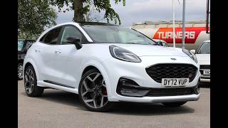 DY72 VUP Ford Puma 1.5 Eco-Boost ST 5dr White/Black Roof 2022