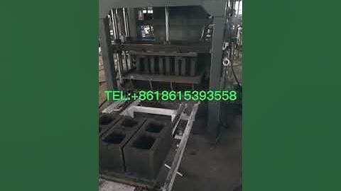 QT4-15A hollow block machine test