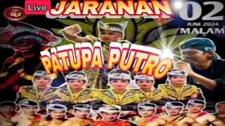 LIVE  JARANAN MALAM INI JARANAN PATUPA PUTRO - DI PG MOJOPANGGUNG TULUNGAGUNG