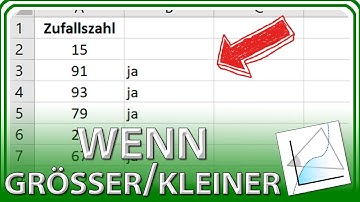 WENN Zahl größer / kleiner ist, DANN ... - Excel Grundlagen Tutorial & Anleitung