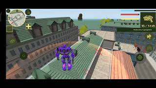 Limo Robot Car Transform: Police Robot Game/Android gameplay#4 screenshot 5