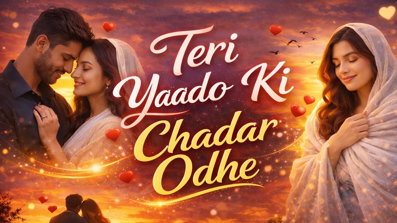 Teri Yaadon Ki Chadar Odhe Official Video Dil Ne Tera Naam Liya #bollywooddance #hindisong #2026