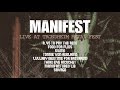 Manifest  live at trondheim metal fest