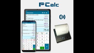 PCalc - Printing calculator now for bluetooth thermal printers screenshot 5