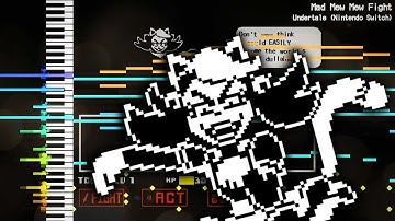 Mad Mew Mew | Undertale (Nintendo Switch) | MIDI Remaster