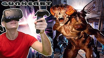 FIRST TPCAST WIRELESS VR GAMEPLAY! | Gunheart VR on HTC Vive in Co-Op Multiplayer