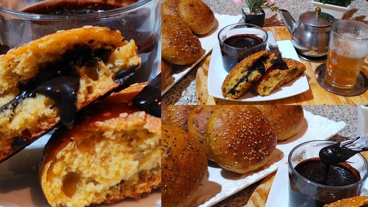 فطور/كوطي صحي💯احسن بريوش لابيض لاحليب لاسكر السر بسيط+شوكولا للدهن+ مشروب دافئ