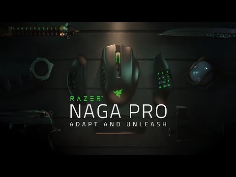 Razer Naga Pro  Adapt and Unleash 